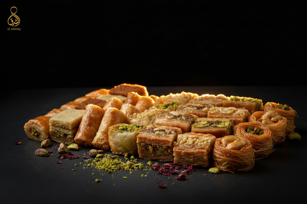 Baklava Sortiment – Frei mit Logo