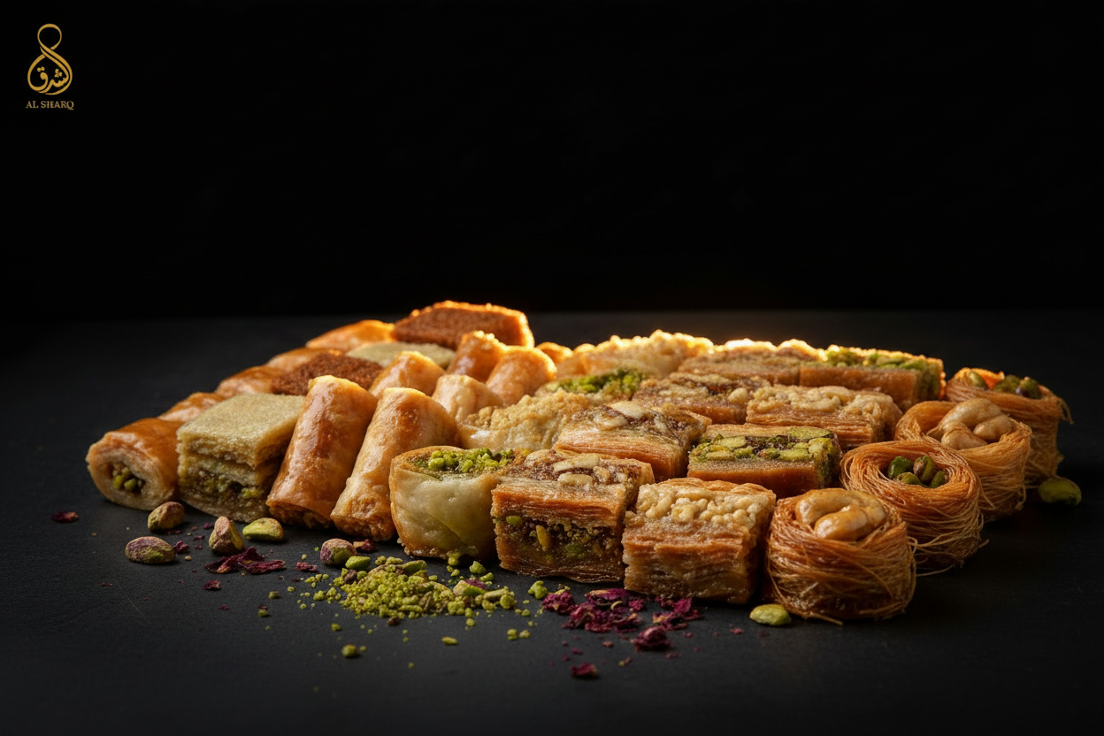 Baklava Sortiment – Frei mit Logo