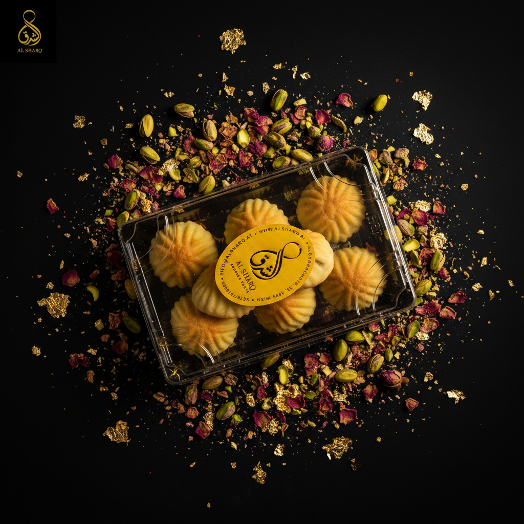 Mamoul Pistazie 350g – Draufsicht